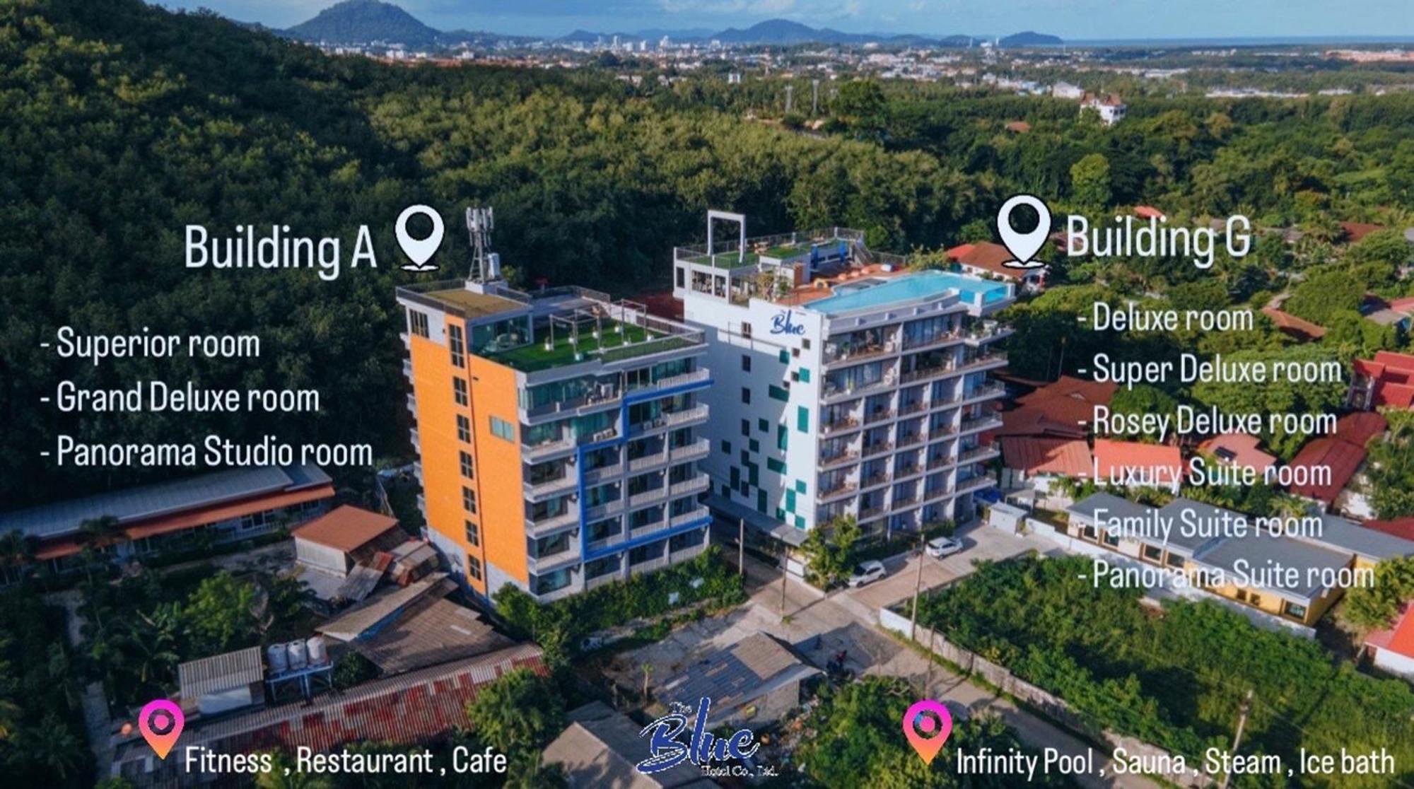 The Blue Hotel - Sha Plus Chalong Bagian luar foto