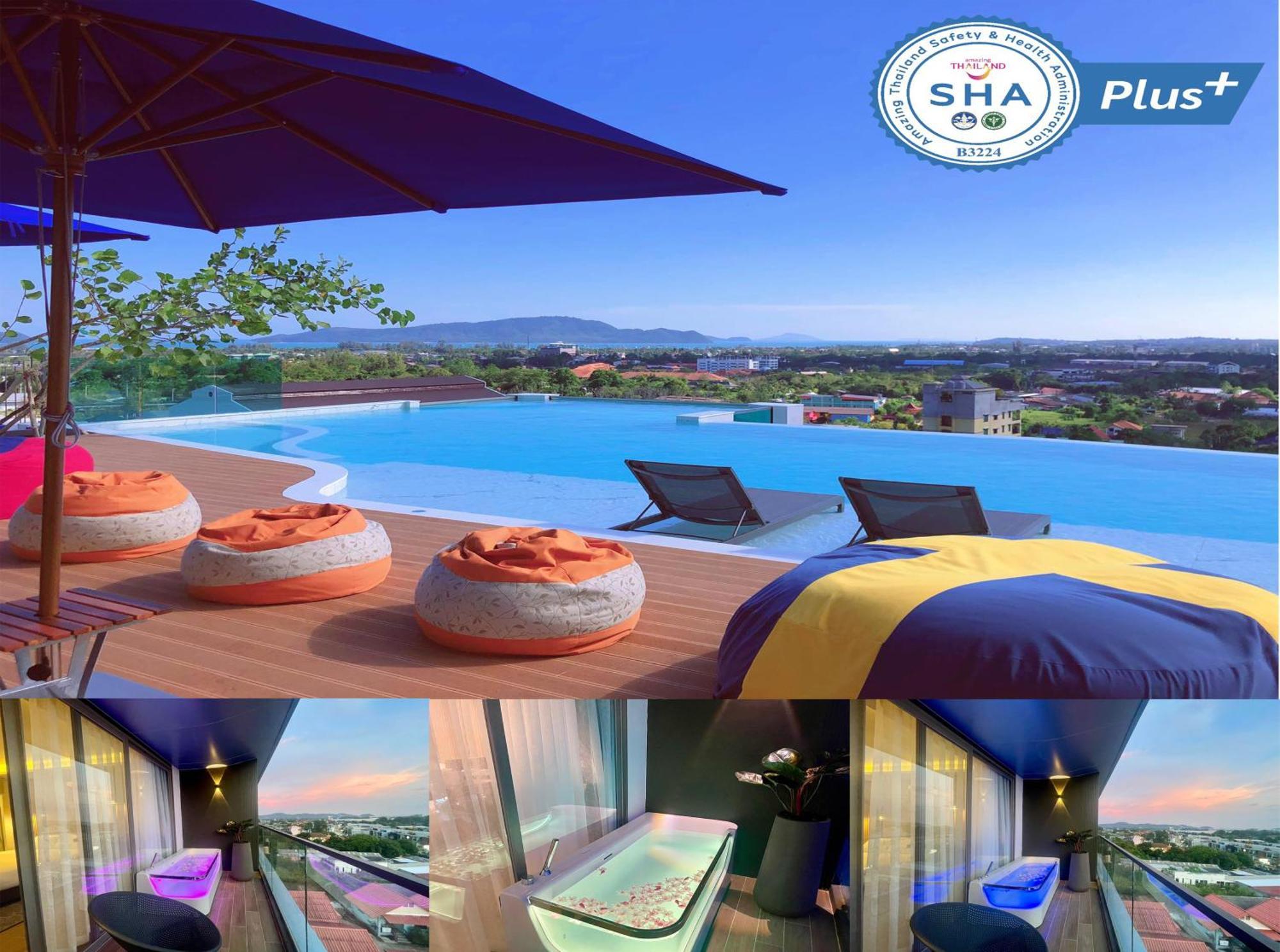 The Blue Hotel - Sha Plus Chalong Bagian luar foto